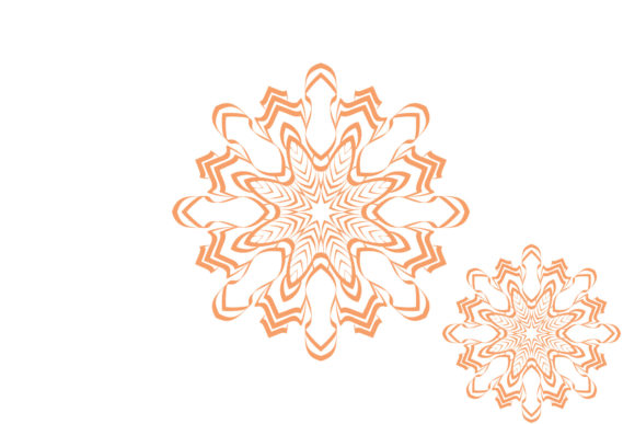 Download Orange Template Mandala Pattern Element - Orange template Collection