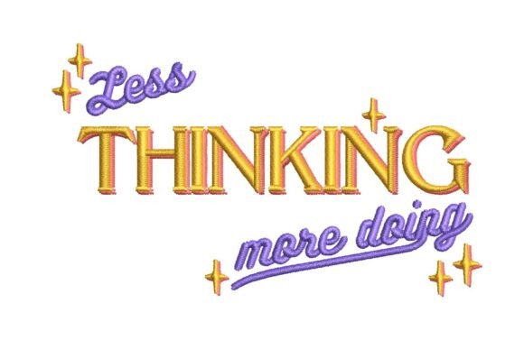 Download Less Thinking More Doing - Thin Collection